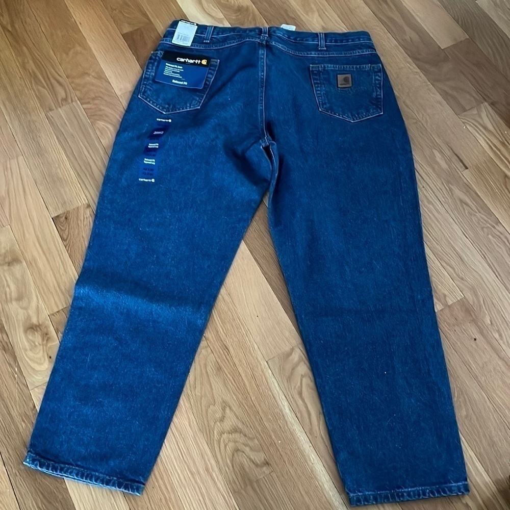 Carhartt NWT Relaxed Fit Work Dungaree Size 42x30… - image 2